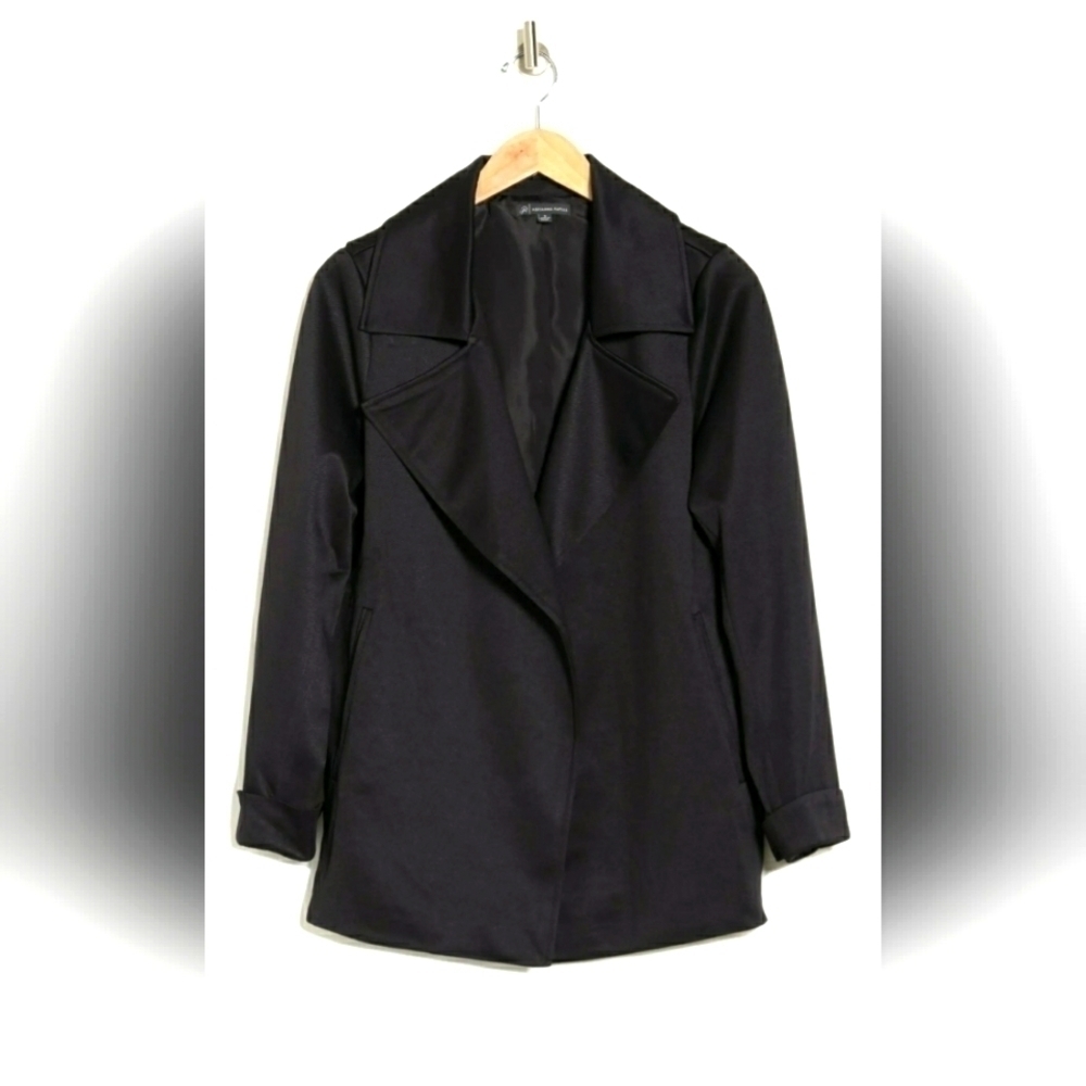 Adrianna Papell Drape Front Blazer (Size Small) - Picture 3 of 3